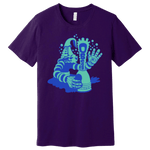 GASLEAK OSEES SHIRT - PURPLE