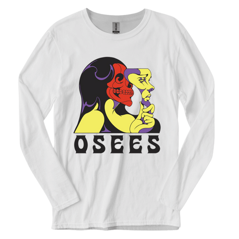 FACE OSEES - WHITE (LS)