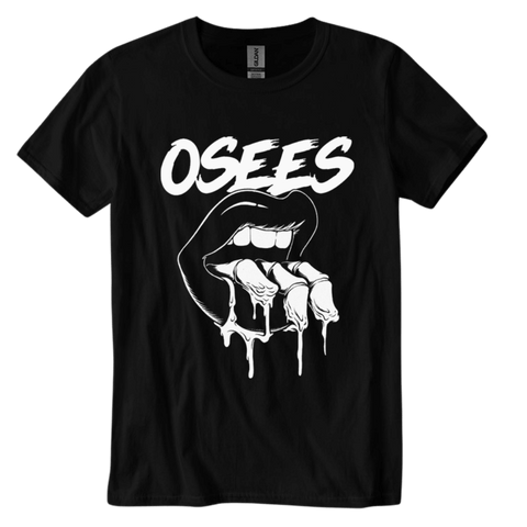 FINGERS OSEES SHIRT - BLACK