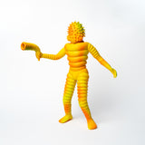 OSEES X TETSUNORI MR DONUTS FIGURE  (YELLOW/ RED). (1)