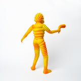 OSEES X TETSUNORI MR DONUTS FIGURE  (YELLOW/ RED). (1)